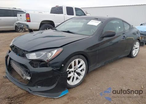 2013 Hyundai Genesis 2.0T z USA, uszkodzony, nr VIN KMHHT6KD1DU112491